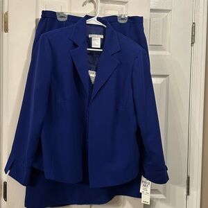 Tailored Cobalt Women's Pencil Skirt
